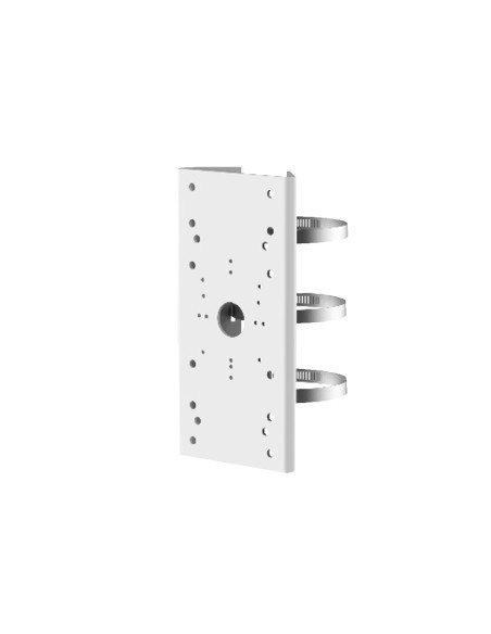 POLE MOUNT BRACKET - FOR BULLET CAMERAS - DIAMETER RANGE 67~127 MM - STAINLESS STEEL WITH ANTI-CORROSION TREATMENT - VALID FOR 