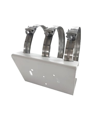 HIKVISION - SOPORTE DE POSTE - PARA RADAR DE TRÁFICO - DIÁMETRO 60~300 X113.82(AN) X160(AL) X40(FO) MM - ACERO CON TRATAMIENTO A