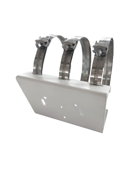 HIKVISION - SOPORTE DE POSTE - PARA RADAR DE TRÁFICO - DIÁMETRO 60~300 X113.82(AN) X160(AL) X40(FO) MM - ACERO CON TRATAMIENTO A