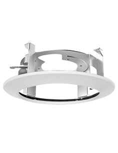 SUPPORT DE CAMÉRA POUR MONTAGE PLAFOND - POUR CAMÉRAS DÔME - UTILISATION INTÉRIEUR - COULEUR BLANCHE - ALLIAGE ALUMINIUM ET ABS