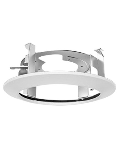 SUPPORT DE CAMÉRA POUR MONTAGE PLAFOND - POUR CAMÉRAS DÔME - UTILISATION INTÉRIEUR - COULEUR BLANCHE - ALLIAGE ALUMINIUM ET ABS
