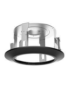 SOPORTE DE CÁMARA PARA MONTAJE EN TECHO - PARA CÁMARAS DOMO - USO EN INTERIOR - COLOR NEGRO - ALEACIÓN DE ALUMINIO Y ABS - 142.6