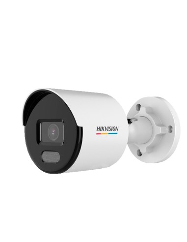 HIKVISION - CÁMARA BULLET IP GAMA VALUE - RESOLUCIÓN 2 MEGAPÍXEL (1920X1080) - LENTE 2.8 MM | COLORVU - LUZ BLANCA 30 M | POE IE