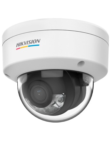 HIKVISION - CÁMARA DOMO IP GAMA CORE - RESOLUCIÓN 4 MEGAPIXEL (2560X1440) - LENTE 2.8 MM | COLORVU | MICRÓFONO INTEGRADO - LUZ B