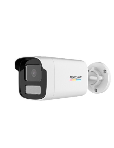 HIKVISION - CÁMARA BULLET IP GAMA VALUE - RESOLUCIÓN 2 MEGAPÍXEL (1920X1080) - LENTE 4 MM | COLORVU | MICRÓFONO INTEGRADO - LUZ