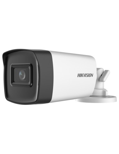 HIKVISION - CÁMARA BULLET 4EN1 GAMA VALUE - RESOLUCIÓN 5 MEGAPÍXEL (2560X1944) - LENTE 6 MM - IR ALCANCE 80 M - IMPERMEABLE IP67