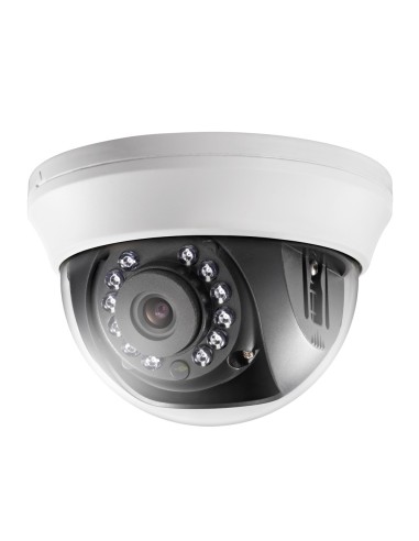 HIKVISION - CÁMARA DOMO 4N1 GAMA VALUE - RESOLUCIÓN 720P (1296X732) - LENTE 2.8 MM - SMART IR ALCANCE 20 M - APTA PARA INTERIOR