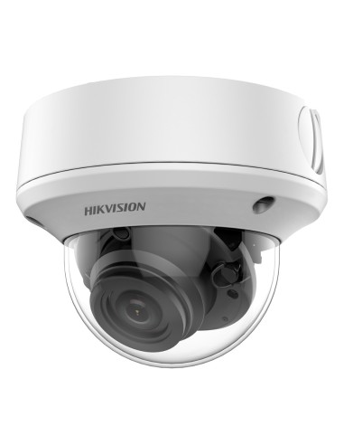 HIKVISION - CÁMARA DOMO 4N1 GAMA VALUE - RESOLUCIÓN 1080P (1920X1080) - LENTE VARIFOCAL MOTORIZADA 2.7~13.5 MM - EXIR IR 70M, AL