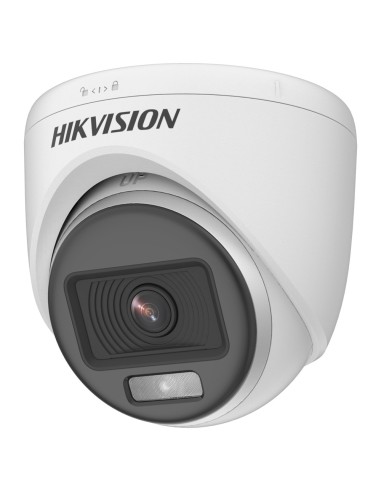 HIKVISION - CÁMARA DOMO 4EN1 GAMA COLORVU - RESOLUCIÓN 1080P (1920X1080) - LENTE 3.6 MM | LUZ BLANCA ALCANCE 20 M - COLORVU: IMA