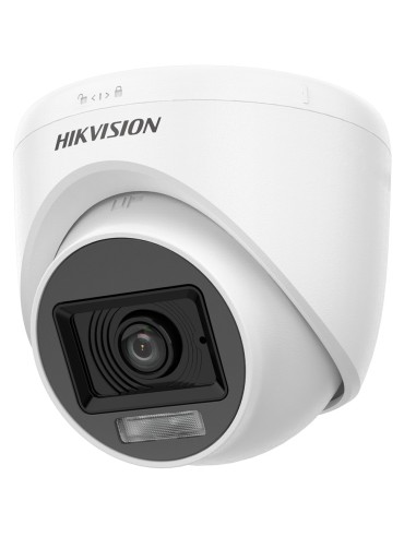 HIKVISION - CÁMARA DOMO 4EN1 GAMA VALUE - RESOLUCIÓN 1080P (1920X1080) - LENTE 2.8 MM | APTA PARA INTERIOR - DUAL LIGHT: SMART I