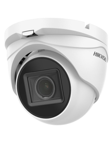 HIKVISION - CÁMARA DOMO 4EN1 GAMA VALUE - 8 MEGAPÍXEL (3480 X 2160) - LENTE VARIFOCAL MOTORIZADA 2.7~13.5 MM - EXIR IR ALCANCE 6