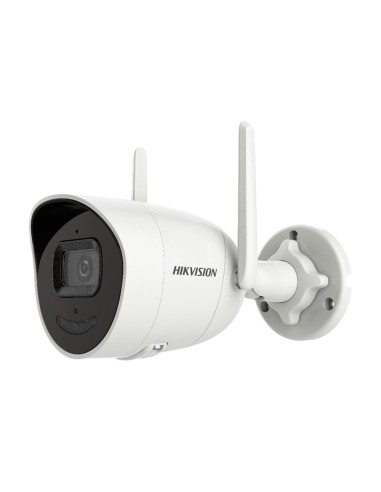 CÁMARA BULLET IP HIKVISION - GAMA WI-FI | MICROSD 512 GB - 4 MP | LENTE 2.8 MM | 2 ANTENAS - IR 30 M | WDR 120 DB  - H.265+| IP6