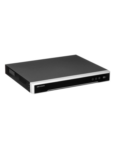 HIKVISION NVR 4G PARA CÁMARAS IP  - 8 CH VÍDEO / COMPRESIÓN H.265+ - 8 PUERTOS POE IEEE802.3AF/AT (MAX. 75 W) - SALIDA HDMI 4K Y