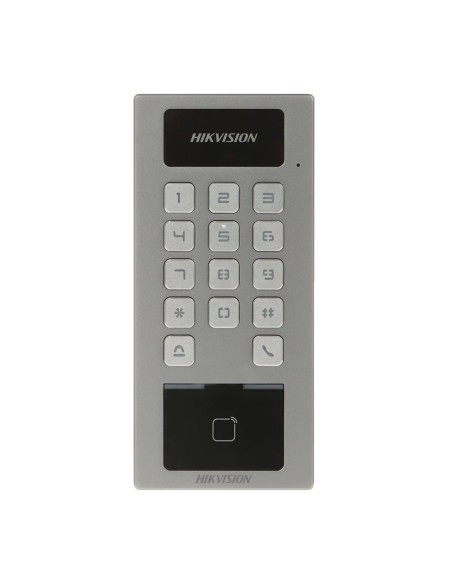 CONTROL DE ACCESO IP65 IK09 - HUELLA, TARJETA MF DESFIRE Y PIN - 10.000 USUARIOS | 300.000 REGISTROS - TCP/IP, WIFI, RS485 Y WIE