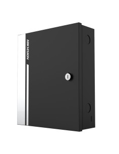 CONTROLADORA DE ACCESO - TARJETA, QR O PIN - 1 PUERTA | COMUNICACIÓN TCP/IP - 2 LECTORES POR WIEGAND - CAJA CON ALIMENTACIÓN - S