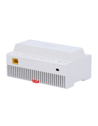 CONVERSOR PARA EDIFICIOS - 2 HILOS A IP - 6 GRUPOS DE 2 HILOS - TCP/IP CON RJ45 - CONECTA CON DS-KAD706Y - MONTAJE EN SUPERFICIE