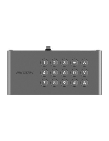 MÓDULO PERIFÉRICO - AÑADE TECLADO FÍSICO - CONEXIÓN USB - APERTURA CON PIN - APTO PARA EXTERIOR IP65 - COMPATIBLE CON DS-KD9633