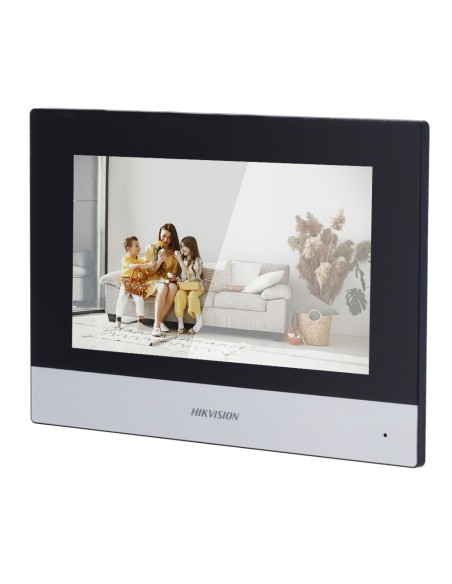 MONITOR PARA VIDEOPORTERO - PANTALLA TÁCTIL TFT 7&QUOT; - AUDIO BIDIRECCIONAL - TCP/IP, WIFI, SIP | 2 SALIDAS DE RELÉ - RANURA T
