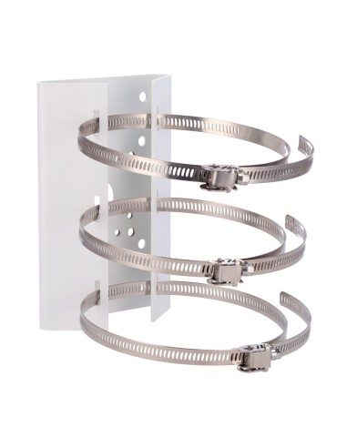 SOPORTE DE POSTE - PARA RADAR DE INTRUSIÓN - MATERIAL DE LA CARCASA: ACERO - APTO PARA USO EN EXTERIOR - 130 (AL) X 120 (AN) X 8