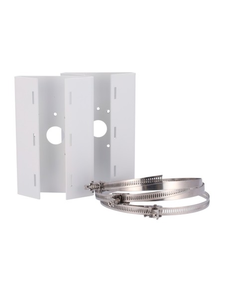 SOPORTE PARA MONTAJE HORIZONTAL EN POSTE - PARA RADAR DE INTRUSIÓN - MATERIAL DE LA CARCASA: ACERO - APTO PARA USO EN EXTERIOR -