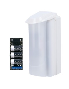 DÉTECTEUR EXTÉRIEUR DUEVI BASSE CONSOMMATION - COMPATIBLE AVEC AJAX TRANSMITTER (INCLUS) - DOUBLE PIR ET MICRO-ONDES (24 GHZ) -