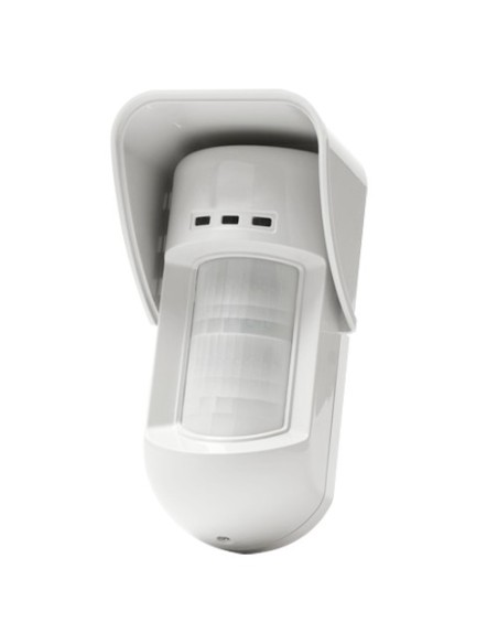 DETECTOR VOLUMÉTRICO PARA EXTERIOR - ANTIMASCOTAS &LT; 45KG / UNIDIRECCIONAL - INALÁMBRICO 868 MHZ / ANTENA INTERNA - ALCANCE DE