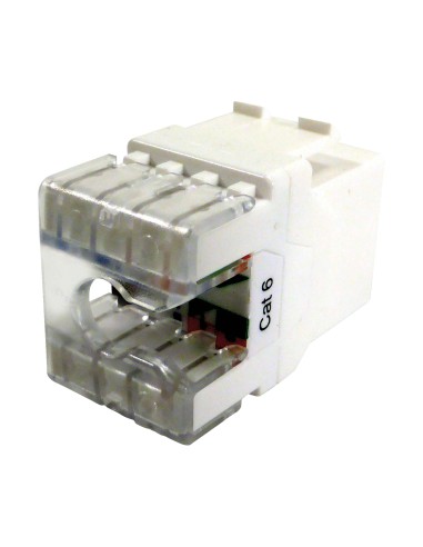 CONECTOR RJ45 HEMBRA UTP CAT 6 PARA CABLES DE DATOS TELEVES 209901