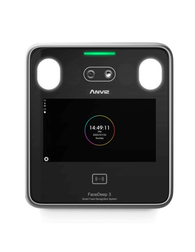 CONTROL DE ACCESO Y PRESENCIA - FACIAL, TARJETA MF Y PIN - 6.000 USUARIOS | 100.000 REGISTROS - TCP/IP, WIFI, BLUETOOTH, USB, RS