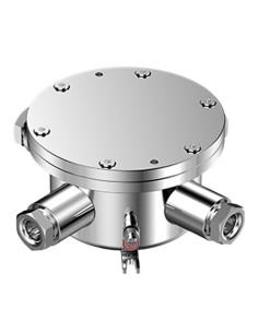 EXPLOSION-PROOF JUNCTION BOX - FOR WIRING CONNECTIONS - STAINLESS STEEL 304 OR 316L - CABLE PASS - DEGREE OF PROTECTION IP68