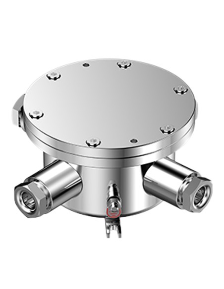 EXPLOSIONSGESCHÜTZTER ANSCHLUSSKASTEN - FÜR VERDRAHTUNGSANSCHLÜSSE - EDELSTAHL 304 ODER 316L - KABELSTIFT - SCHUTZGRAD IP68