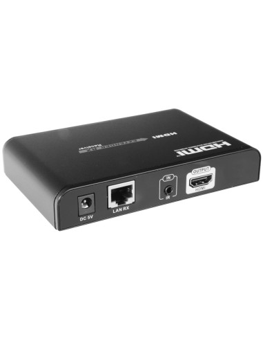 EXTENSOR ACTIVO HDMI 1080P - RECEPTOR COMPATIBLE CON HDMI-EXT-PRO - ALCANCE 120 M SOBRE CABLE UTP CAT 6 - TRANSMISIÓN DE IR - PE