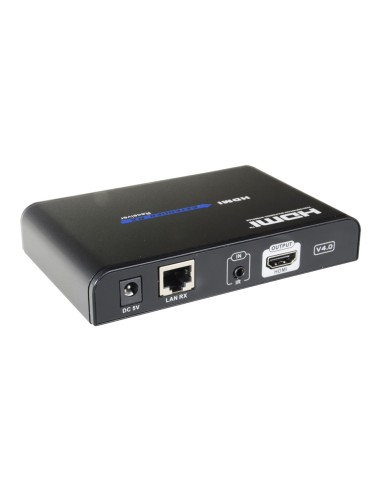 EXTENSOR ACTIVO HDMI 1080P - RECEPTOR COMPATIBLE CON HDMI-EXT-PRO-V2 - ALCANCE 120 M SOBRE CABLE UTP CAT 6 - TRANSMISIÓN DE IR -