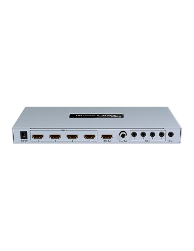 HDMI SWITCH - HASTA 4 ENTRADAS 1080P - 1 SALIDA HDMI 1080P - BOTONERA - CONTROL CON MANDO A DISTANCIA - EXTENSORES DE MANDO A DI