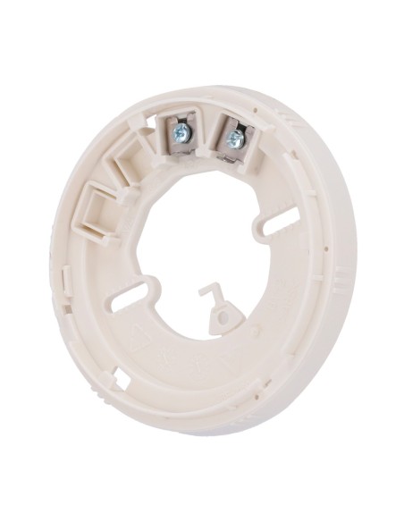 STATION D'ACCUEIL JADE BIRD - BASE DES 2 BORNES - CONNEXION SANS POLARITÉ - COMPATIBLE AVEC LES DÉTECTEURS ET LES SIRÈNES JBE-2