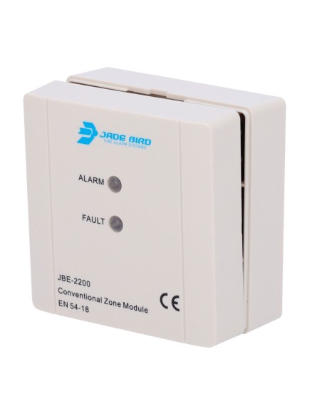 MÓDULO ANALÓGICO JADE BIRD - MÓDULO DE ZONA CONVENCIONAL - ALIMENTACIÓN POR LAZO O EXTERNA - CABLE CONDUCTOR HASTA 2.5MM2 - REOL