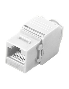 UTP CABLE CONNECTOR - OUTPUT CONNECTOR RJ45 - COMPATIBLE UTP CATEGORY 5E - EASY INSTALLATION WITHOUT TOOLS - LOW LOSS