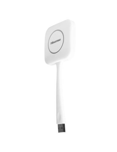 COMPATIBLE CON HISENSE SERIE CE Y BE - EMISOR INALÁMBRICO USB 2.0 - BOTÓN DE ENCENDIDO/APAGADO - DISTANCIA MÁX. DE TRANSMISIÓN 1