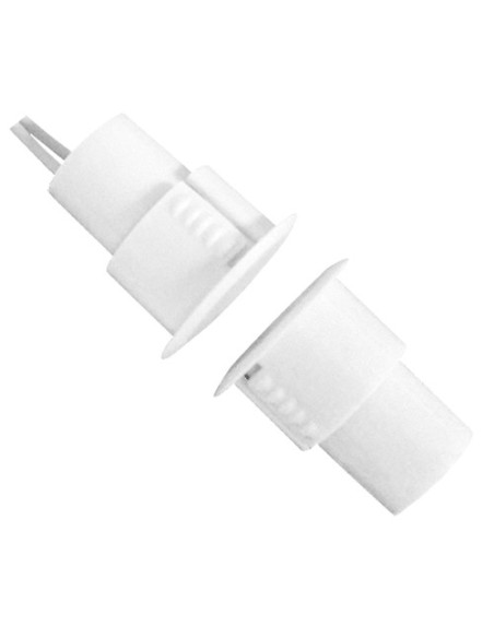 CONTACTO MAGNÉTICO - APTO PARA INSTALAR EN METAL - TECNOLOGÍA REED ALTA POTENCIA - SISTEMA DE CONEXIÓN DE 2 HILOS - RESISTENCIA