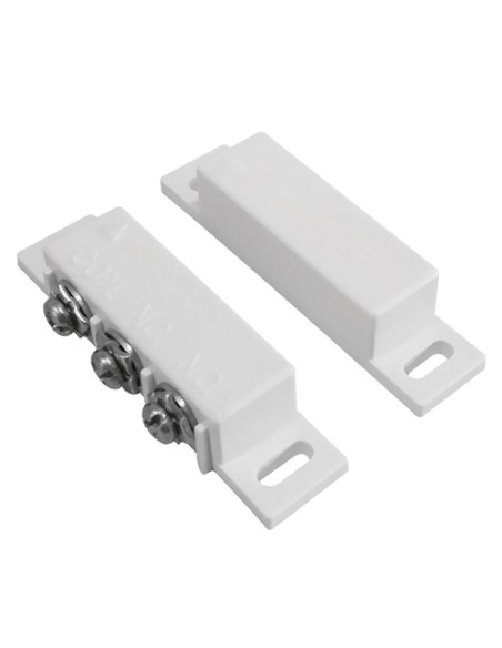 MAGNETIC CONTACT - SUITABLE FOR INSTALLATION IN WOOD - REED TECHNOLOGY - 5 TERMINAL CONNECTION SYSTEM - RESISTANCE TO MECHANICA