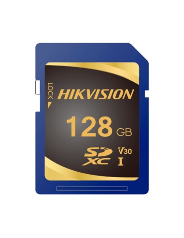 TARJETA DE MEMORIA HIKVISION - CAPACIDAD 128 GB - CLASE 10 | VELOCIDAD ESCRITURA 85 MB/S - HASTA 3000 CICLOS DE ESCRITURA - VELO