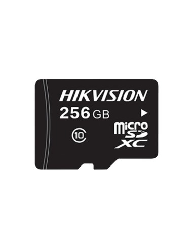 TARJETA DE MEMORIA HIKVISION - CAPACIDAD 256 GB - CLASE 10  | VELOCIDAD ESCRITURA 55MB/S -  FORMATO EXFAT - ESPECIAL PARA VIDEOV