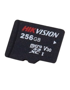TARJETA DE MEMORIA HIKVISION - TECNOLOGÍA 3D TLC NAND - CAPACIDAD 256 GB - CLASE 10 | VELOCIDAD ESCRITURA 85MB/S - MÁS DE 3000 C