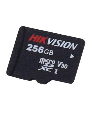 TARJETA DE MEMORIA HIKVISION - TECNOLOGÍA 3D TLC NAND - CAPACIDAD 256 GB - CLASE 10  | VELOCIDAD ESCRITURA 85MB/S - MÁS DE 3000