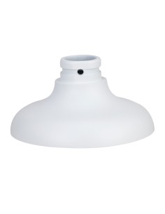 BRANDED - SUPORTE DE TECTO - ADEQUADO PARA DOME - FABRICADO EM ALUMÍNIO - 83.5 (AL) X 166 (Ø) MM - PASSADOR DE CABOS