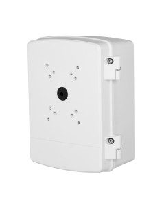 BOITE DE CONNEXIONS - POUR CAMÉRAS DÔMES MOTORISÉS - APTE POUR EXTÉRIEUR IP66 - FABRIQUÉ EN ALLIAGE D'ALUMINIUM ET SECC - 297.2