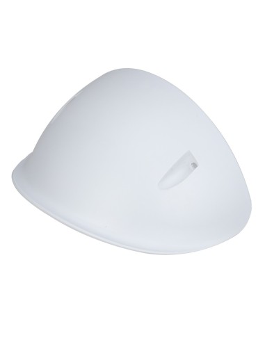 CARCASA PROTECTORA SOLAR - PARA CÁMARAS DOMO - APTO PARA USO EN EXTERIOR - ALUMINIO Y SGCC - COLOR BLANCO - 69.4 MM (AL) X 154.4