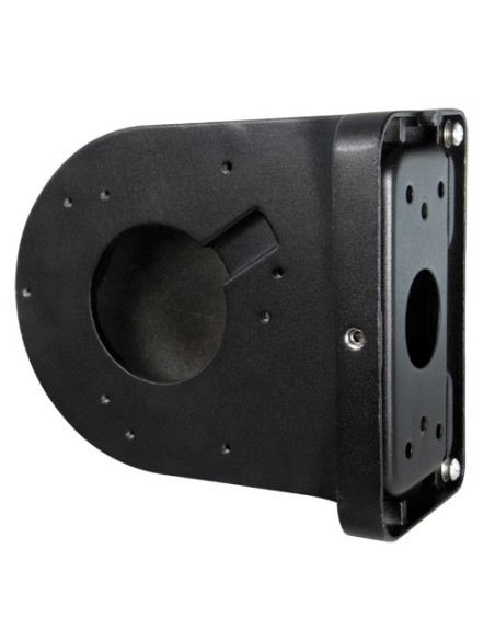SOPORTE DE PARED - PARA CÁMARAS DOMO - APTO PARA USO EN EXTERIOR - COLOR NEGRO | 76 (AL) X 122 (AN) X 160 (FO) MM - CARGA MÁXIMA