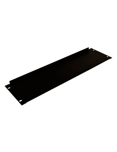 TAPA CIEGA PARA RACK ESTÁNDAR 19&QUOT; - TAMAÑO 3U - COLOR NEGRO