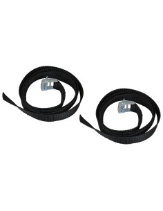 STRAPS FOR RECORDER MOUNTING  - BLACK COLOUR
