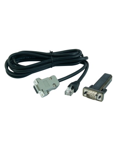 KIT: CABLE PC/MÓD + ADAPT. USB-COM TELEV